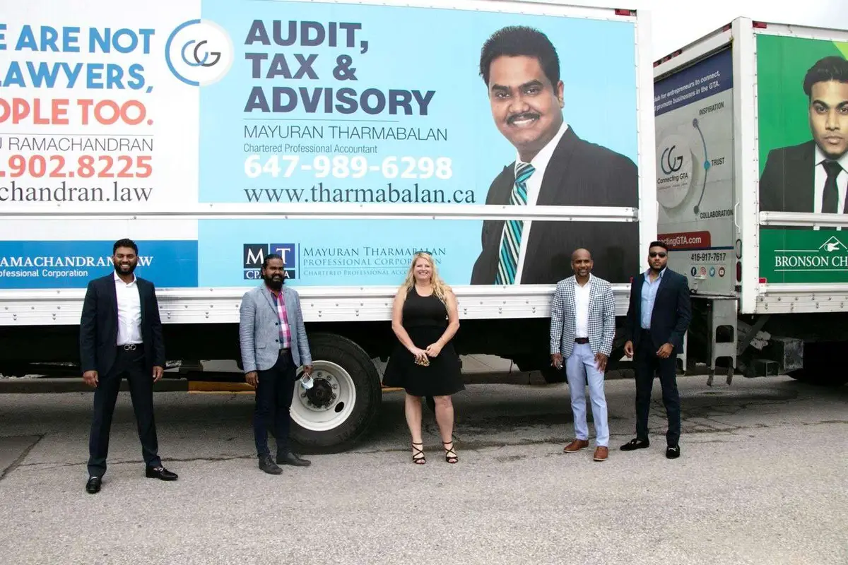 Mayuran Tharmabalan Professional Corporation vehicle wrap, photo 1