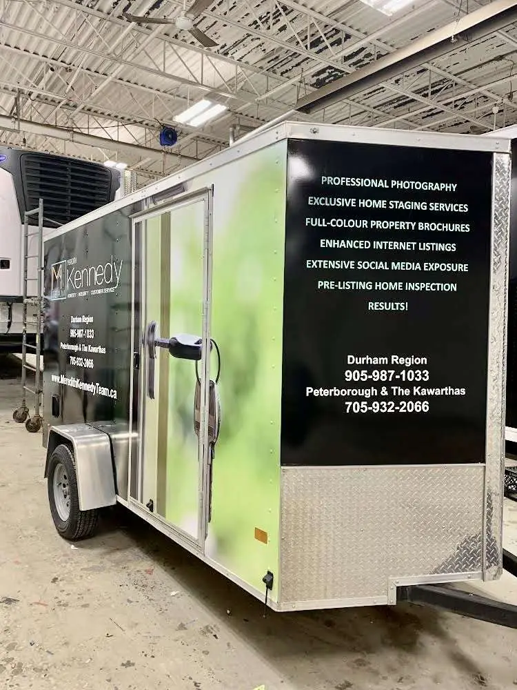 Meredith Kennedy vehicle wrap, photo 2