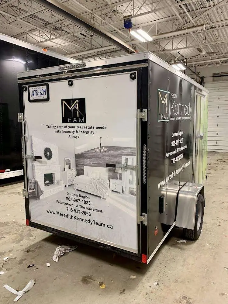 Meredith Kennedy vehicle wrap, photo 3