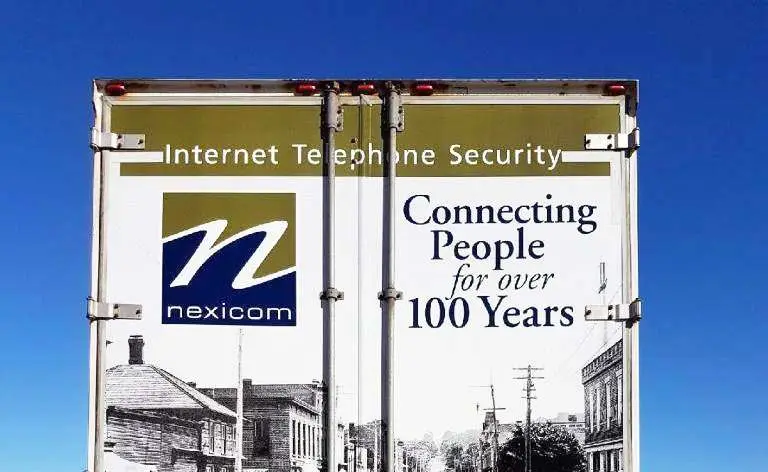 Nexicom vehicle wrap, photo 2