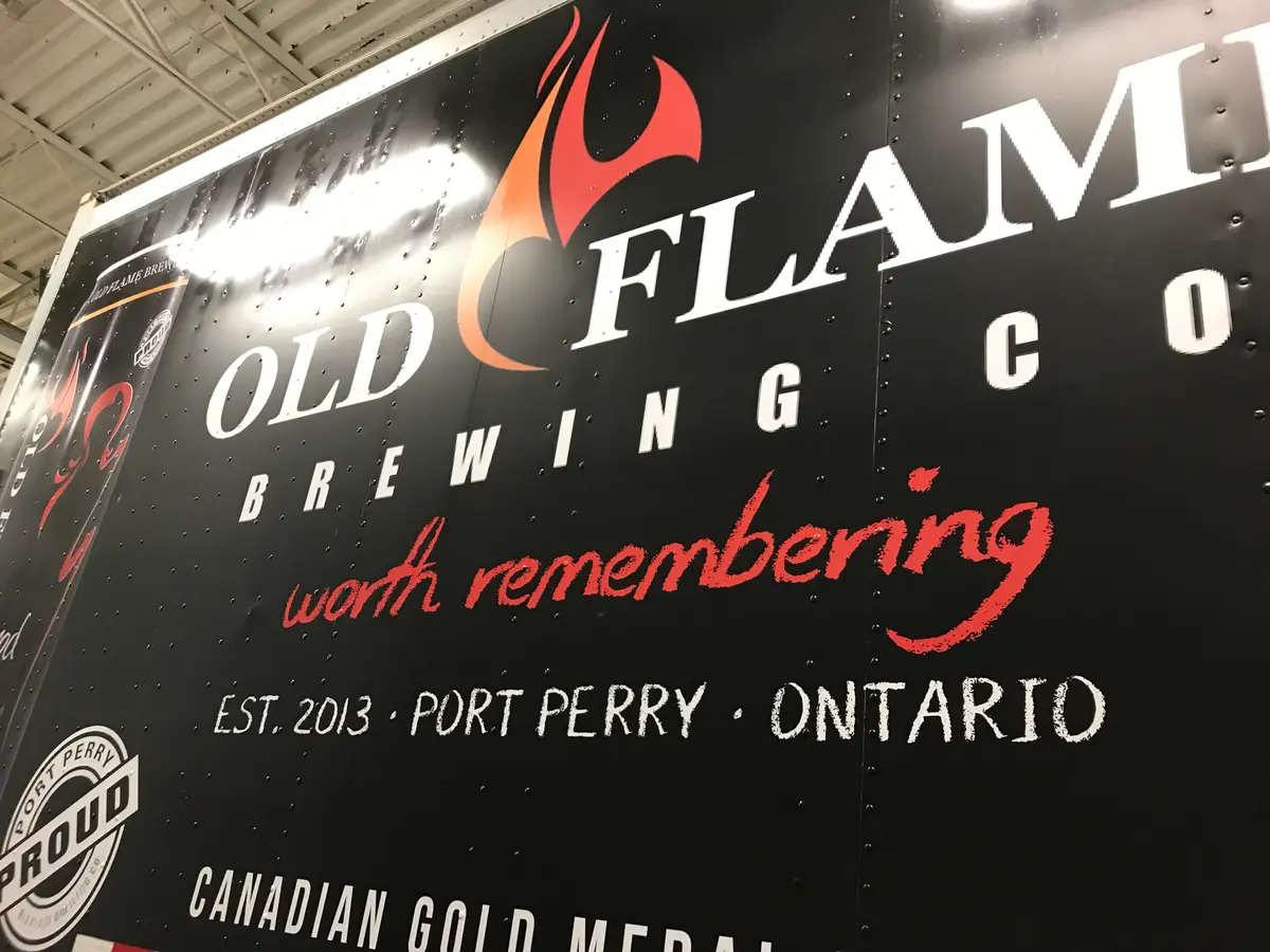 Old Flame Brewing Co vehicle wrap, photo 7