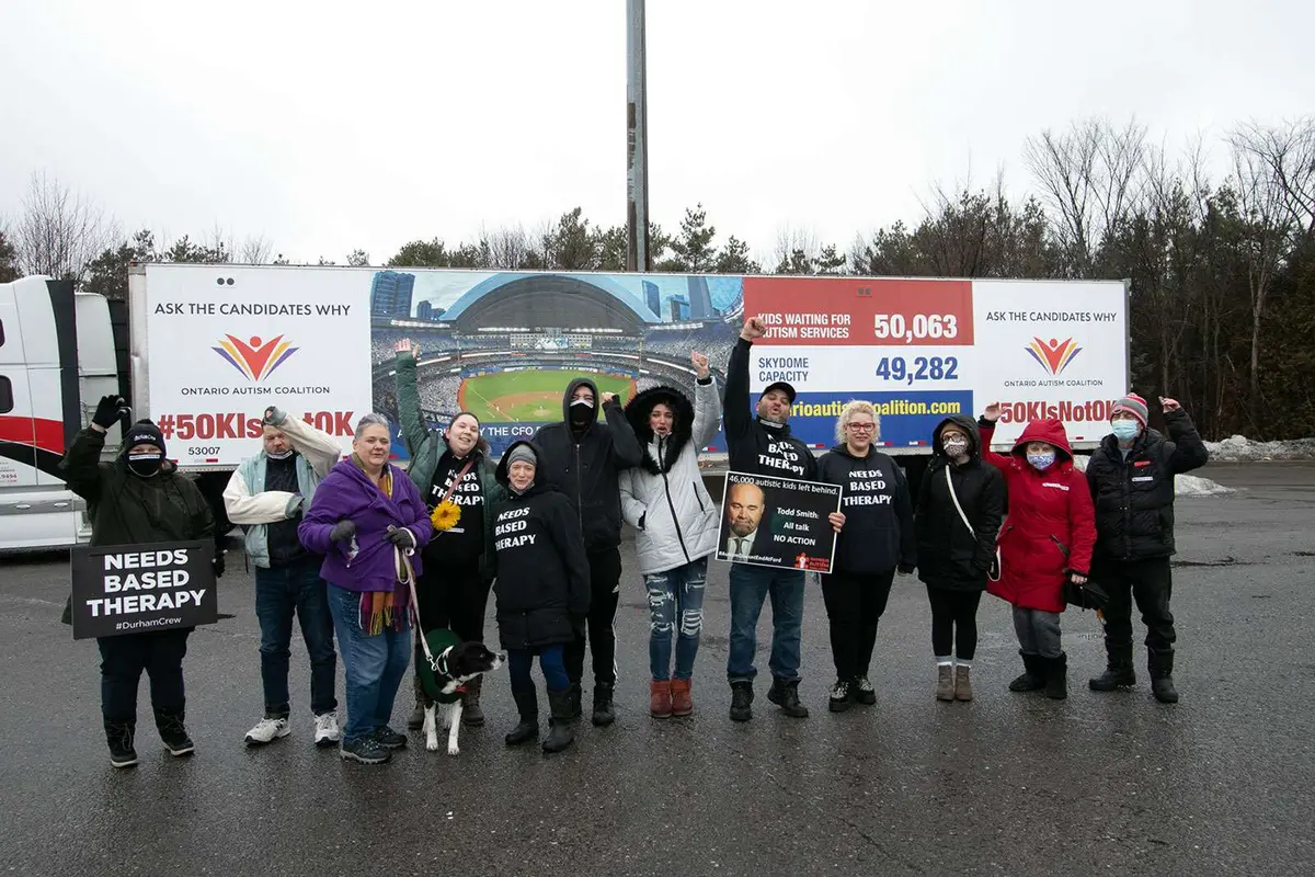 Ontario Autism Coalition vehicle wrap, photo 2