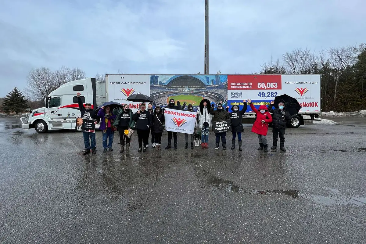 Ontario Autism Coalition vehicle wrap, photo 4