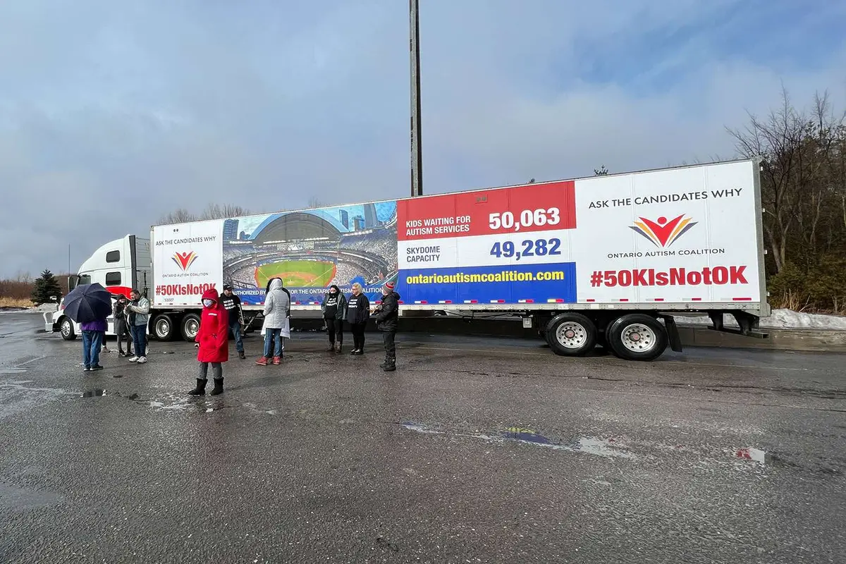 Ontario Autism Coalition vehicle wrap, photo 6