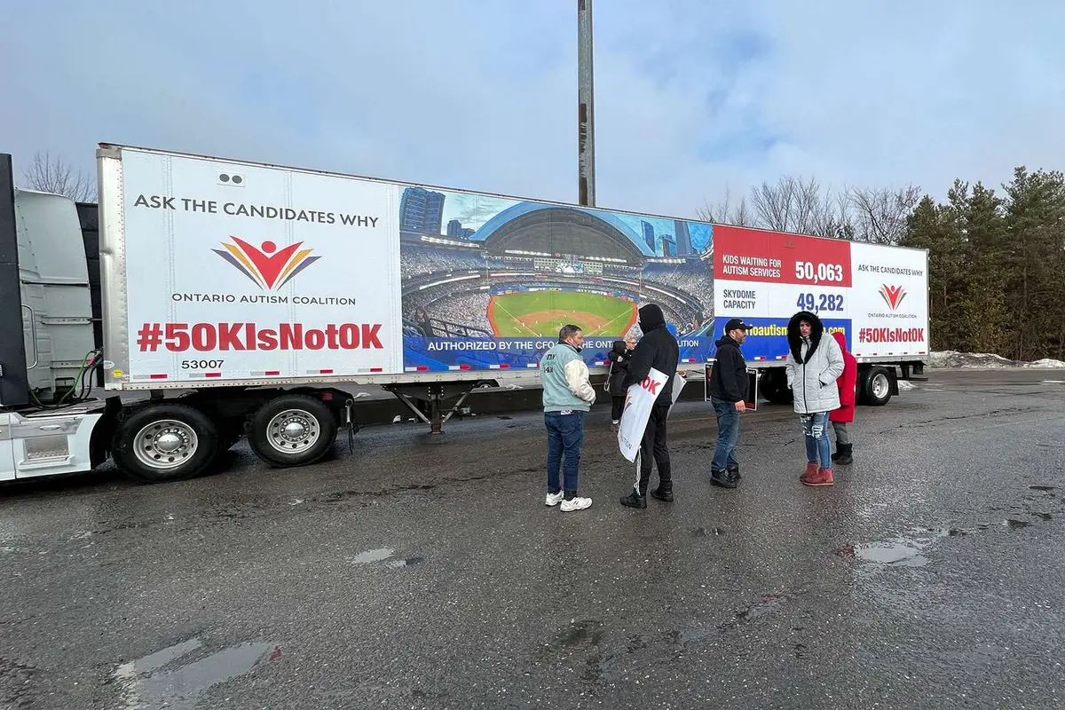 Ontario Autism Coalition vehicle wrap, photo 7