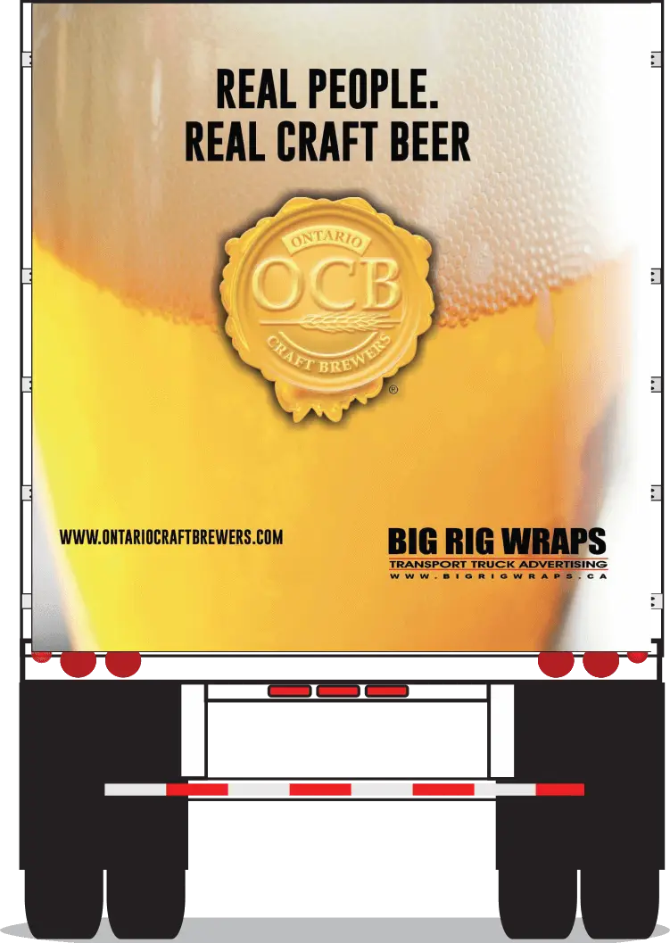 Ontario Craft Brewers vehicle wrap, photo 1