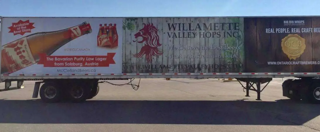 Ontario Craft Brewers vehicle wrap, photo 2