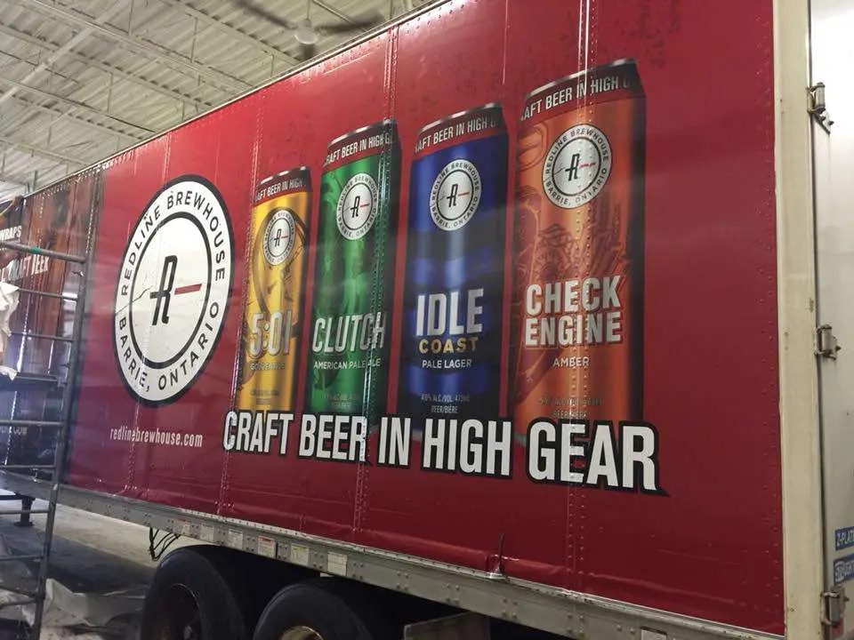 Ontario Craft Brewers vehicle wrap, photo 5