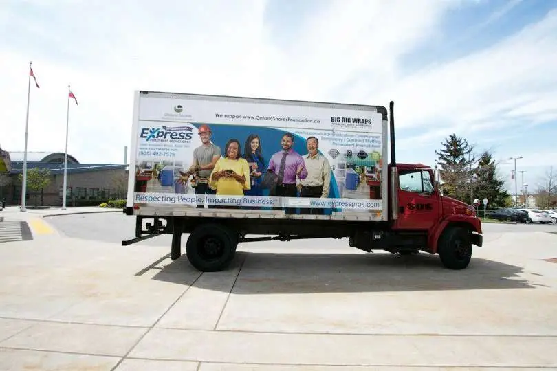 Ontario Shores vehicle wrap, photo 2
