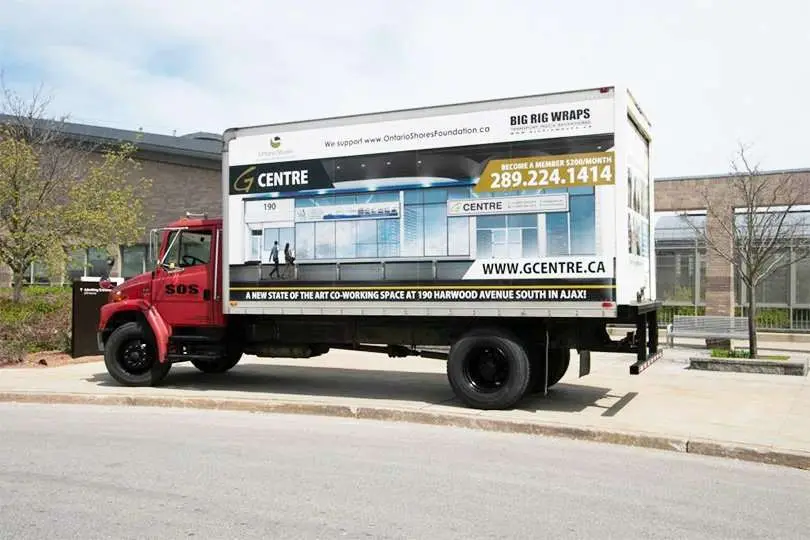 Ontario Shores vehicle wrap, photo 3