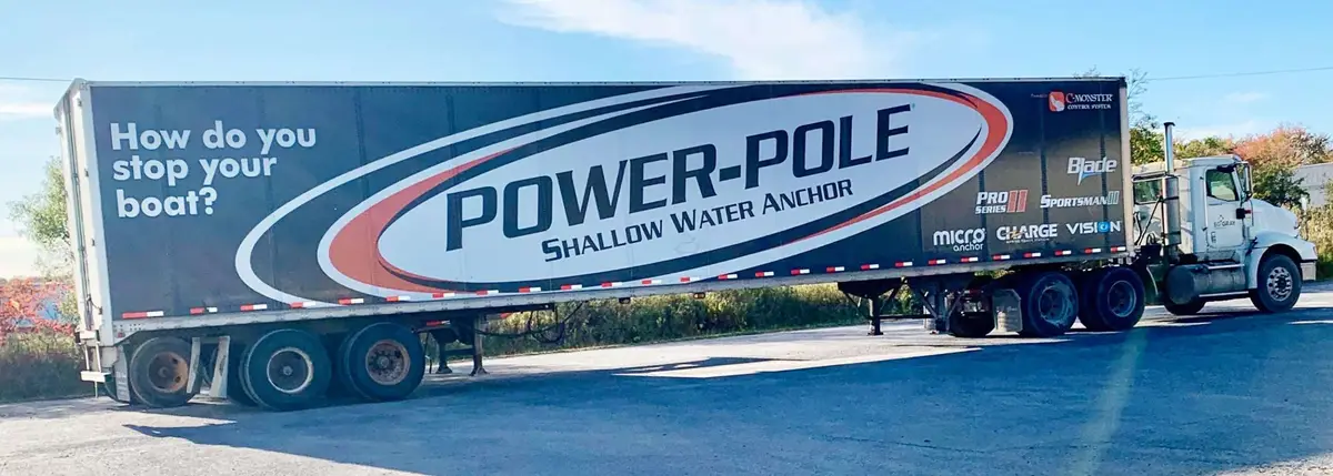 Power Pole Anchor vehicle wrap, photo 1
