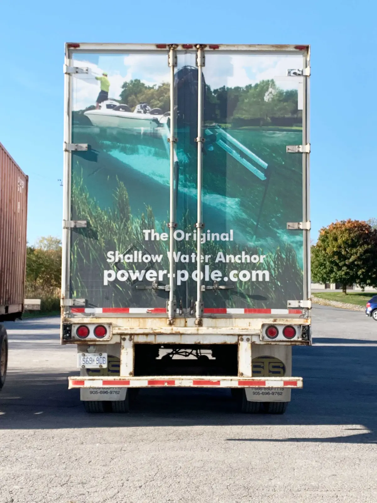 Power Pole Anchor vehicle wrap, photo 2