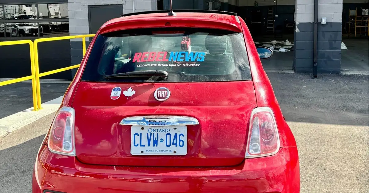 Rebel News vehicle wrap, photo 3