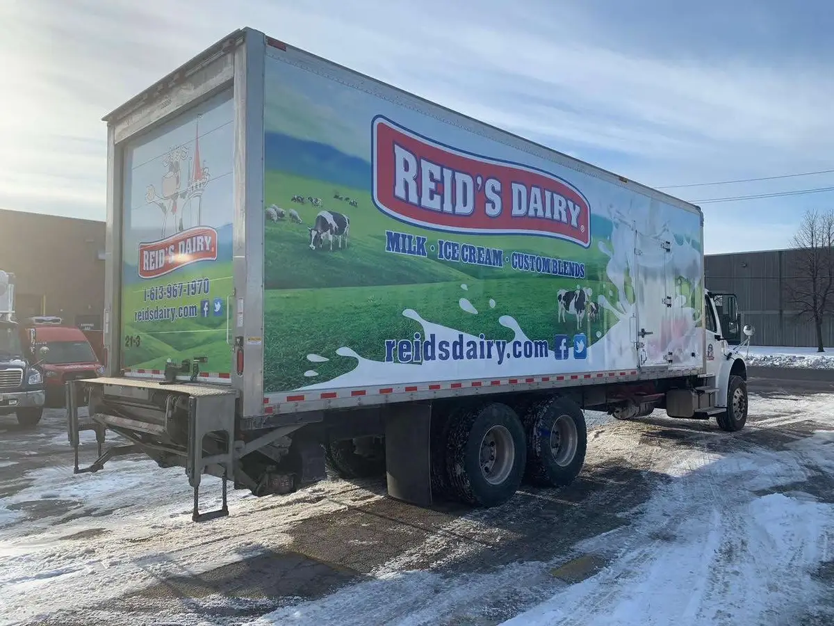 Reid’s Dairy vehicle wrap, photo 4