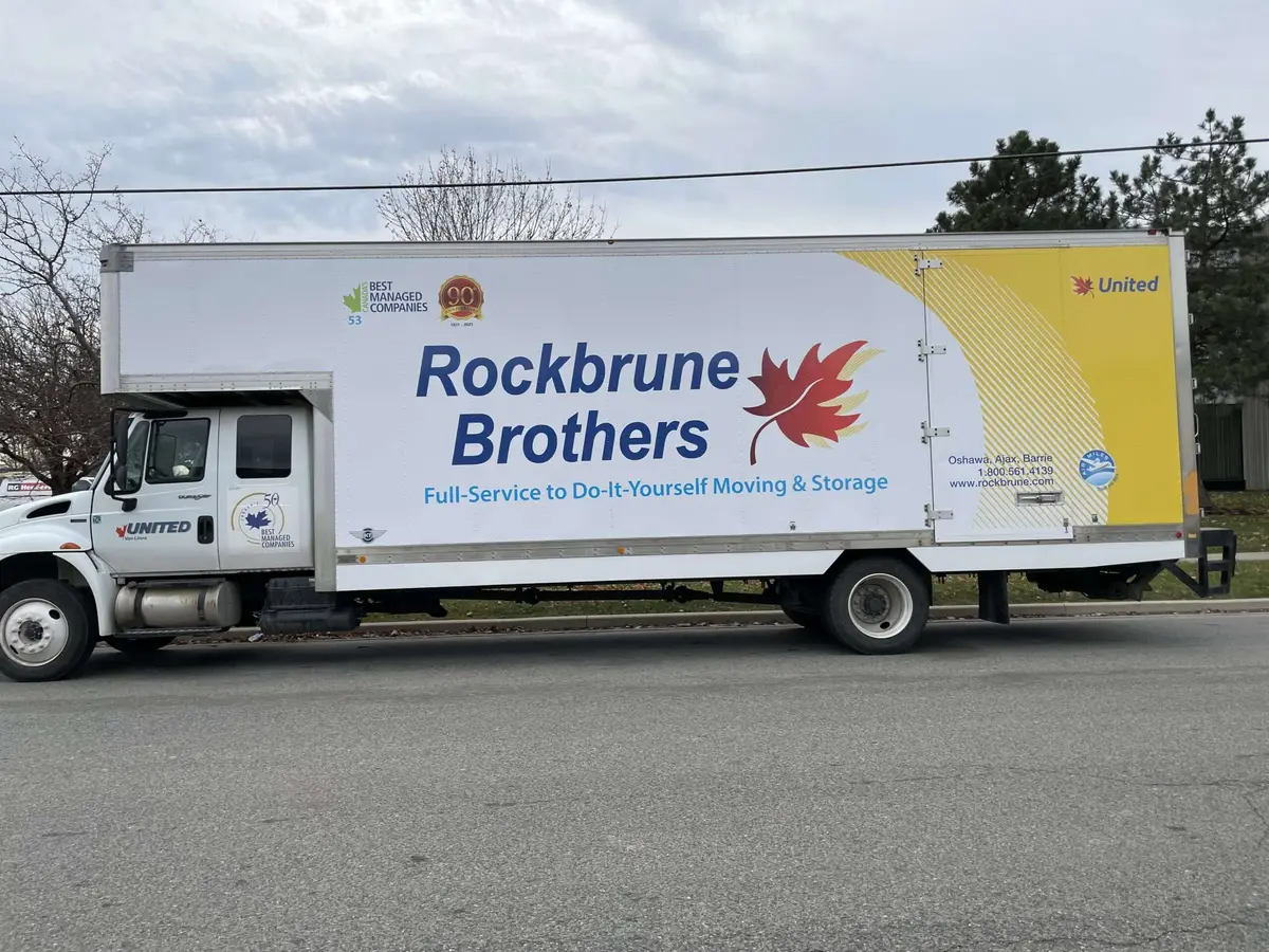 Rockbrune Brothers Moving vehicle wrap, photo 1