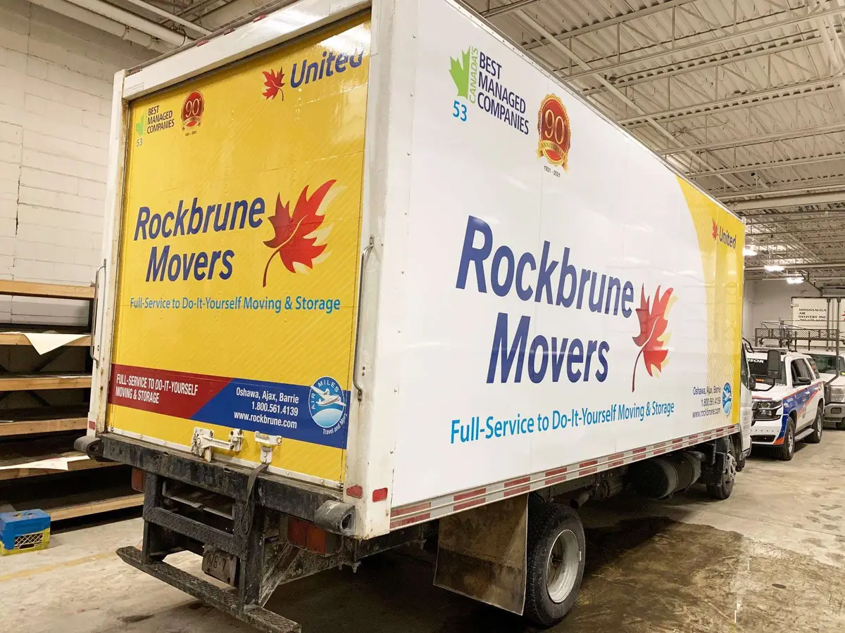 Rockbrune Brothers Moving vehicle wrap, photo 2