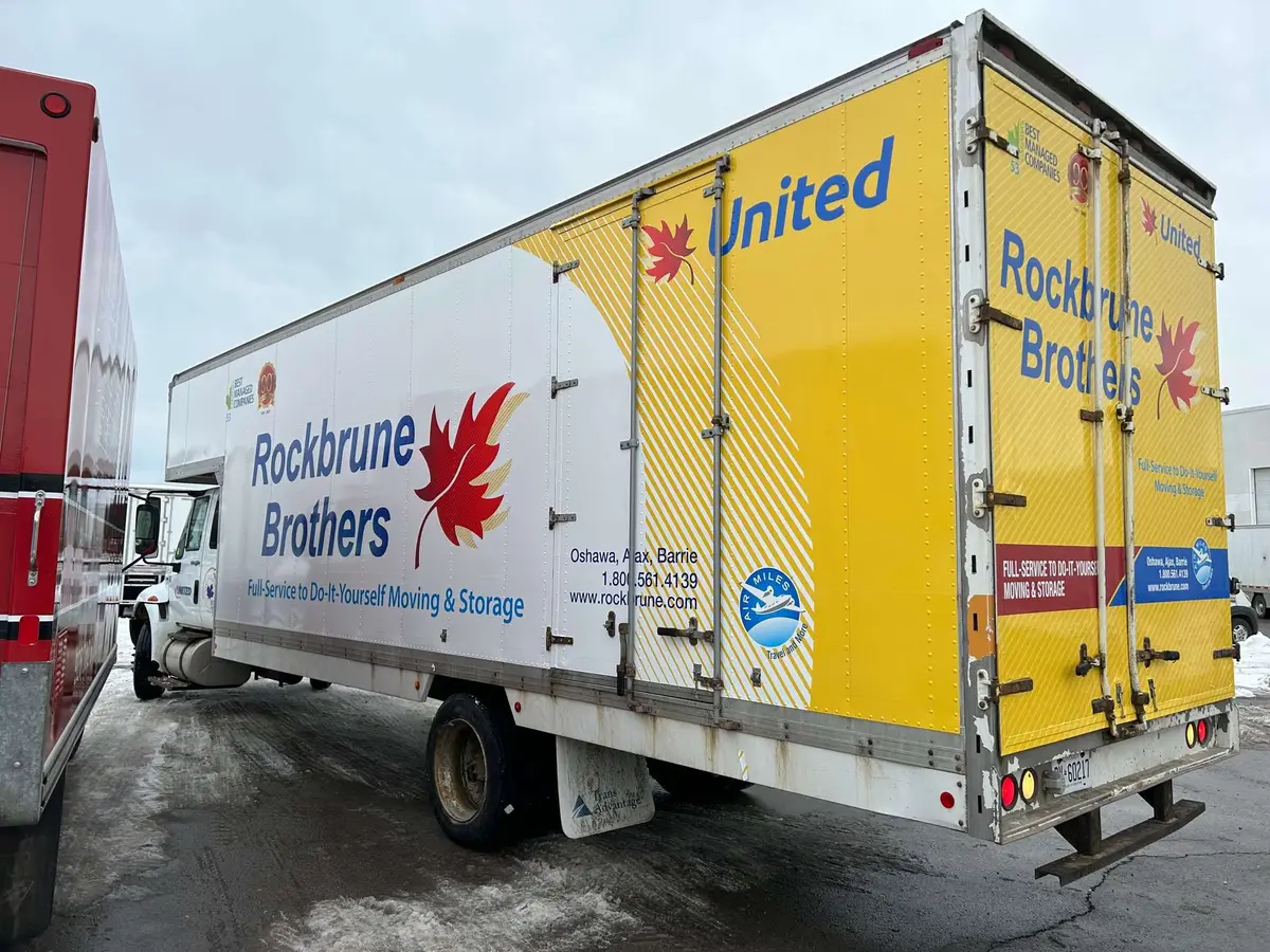 Rockbrune Brothers Moving vehicle wrap, photo 5