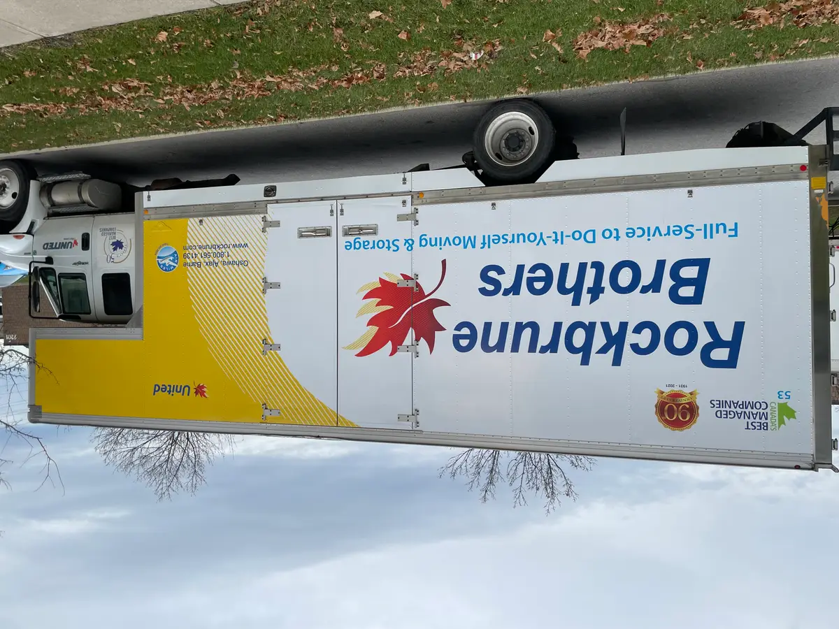 Rockbrune Brothers Moving vehicle wrap, photo 7