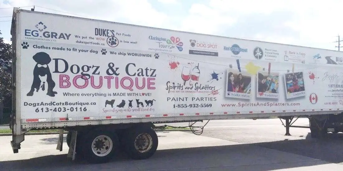 Spirits and Splatters vehicle wrap, photo 2