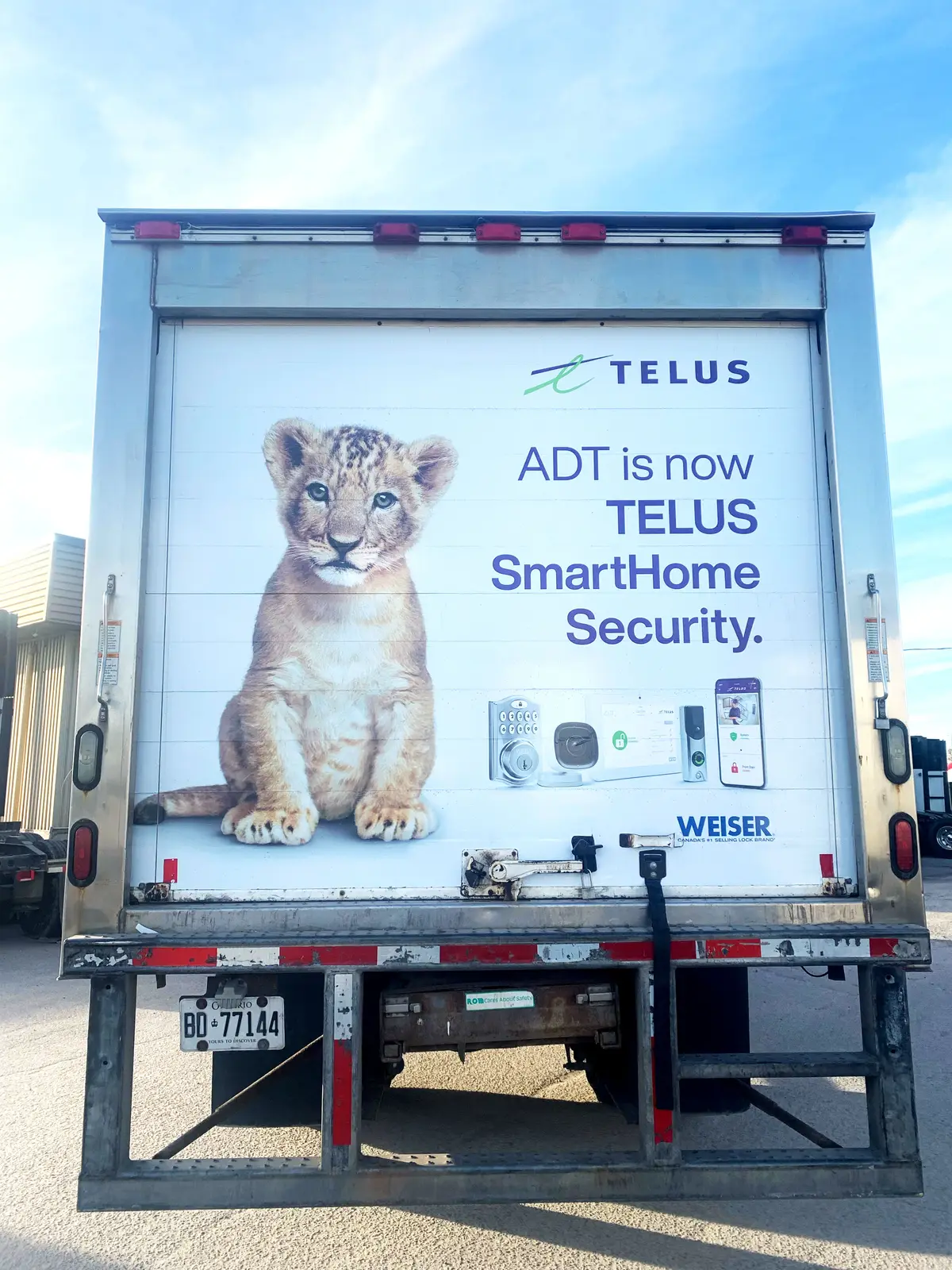 TELUS vehicle wrap, photo 2
