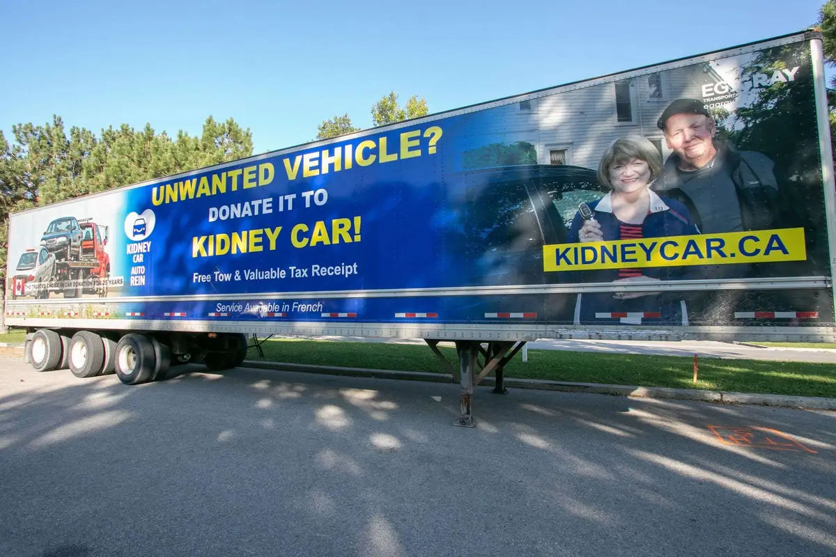 The Kidney Foundation / Kidney Car vehicle wrap, photo 2