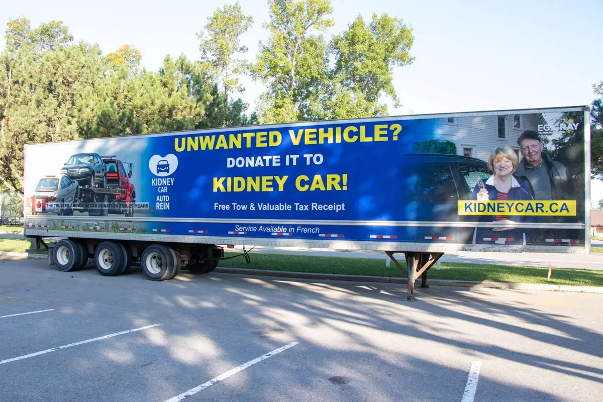 The Kidney Foundation / Kidney Car vehicle wrap, photo 6