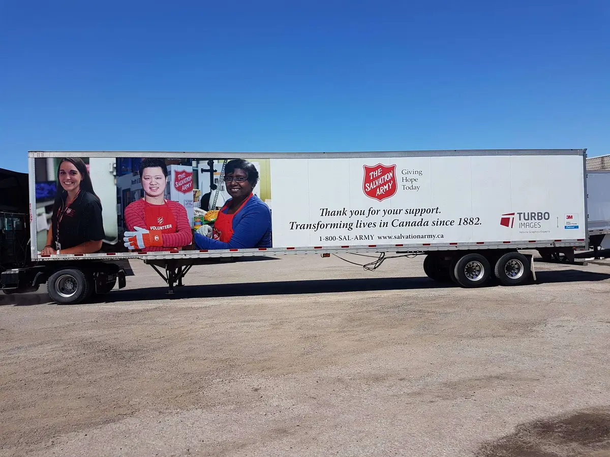 The Salvation Army vehicle wrap, photo 1