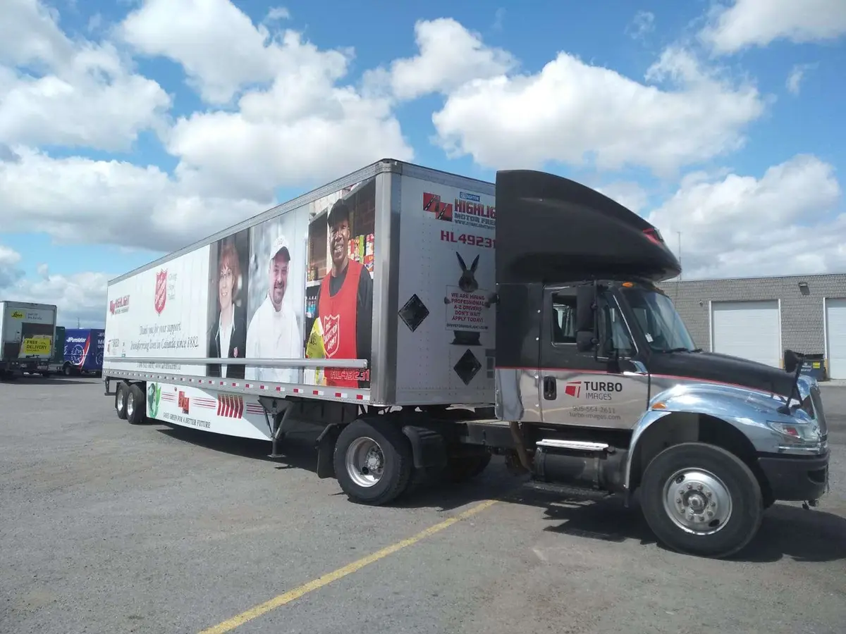 The Salvation Army vehicle wrap, photo 2