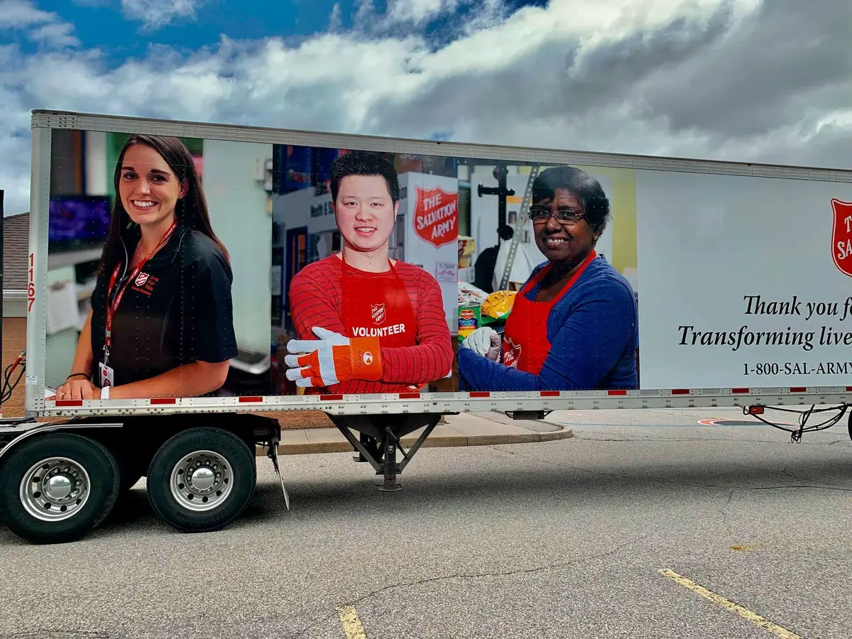 The Salvation Army vehicle wrap, photo 8