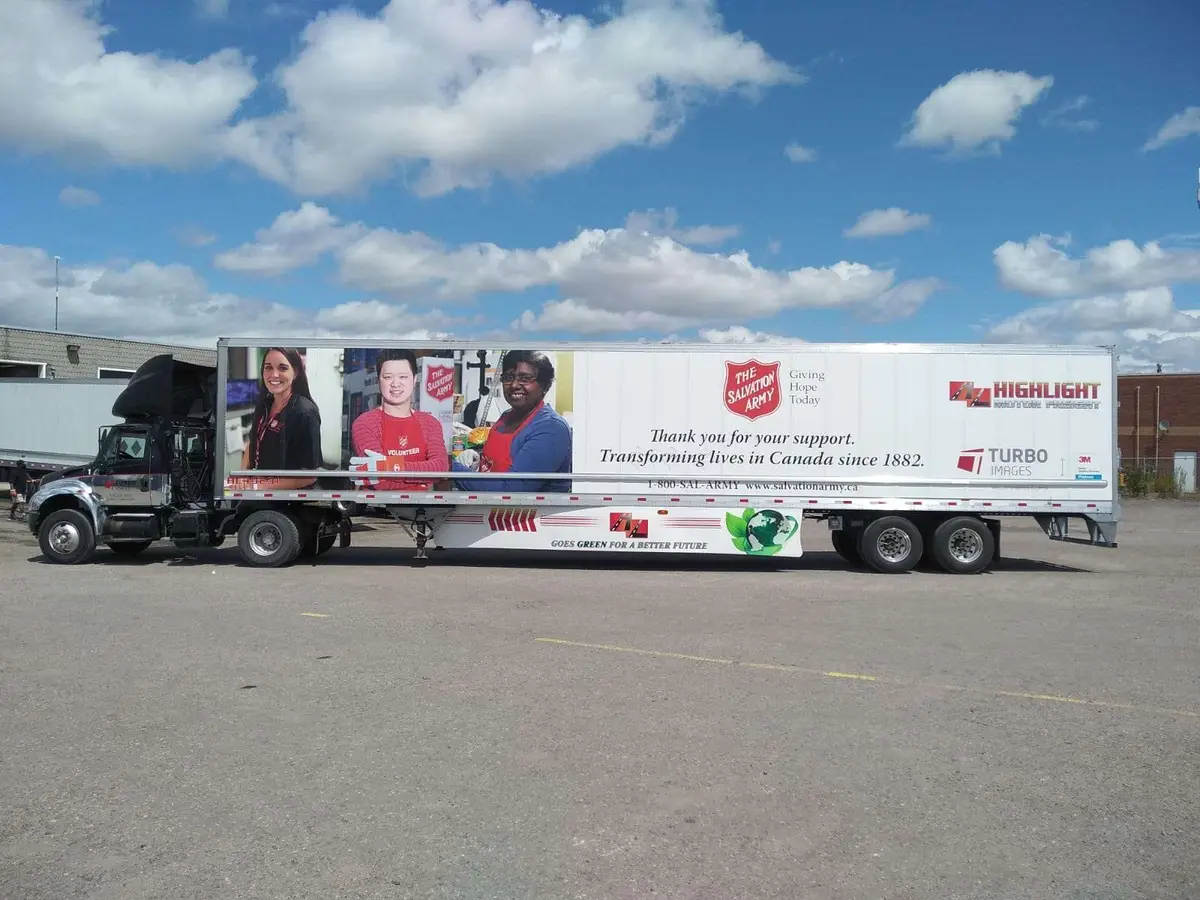 The Salvation Army vehicle wrap, photo 9