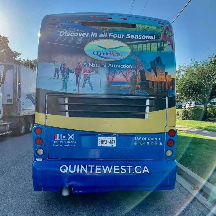 Trenton Golden Hawks vehicle wrap, photo 5