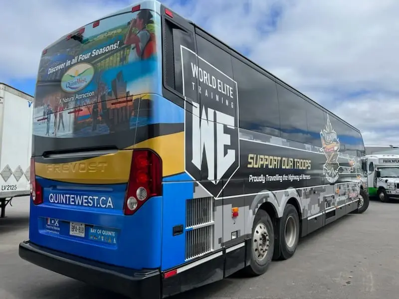 Trenton Golden Hawks vehicle wrap, photo 6