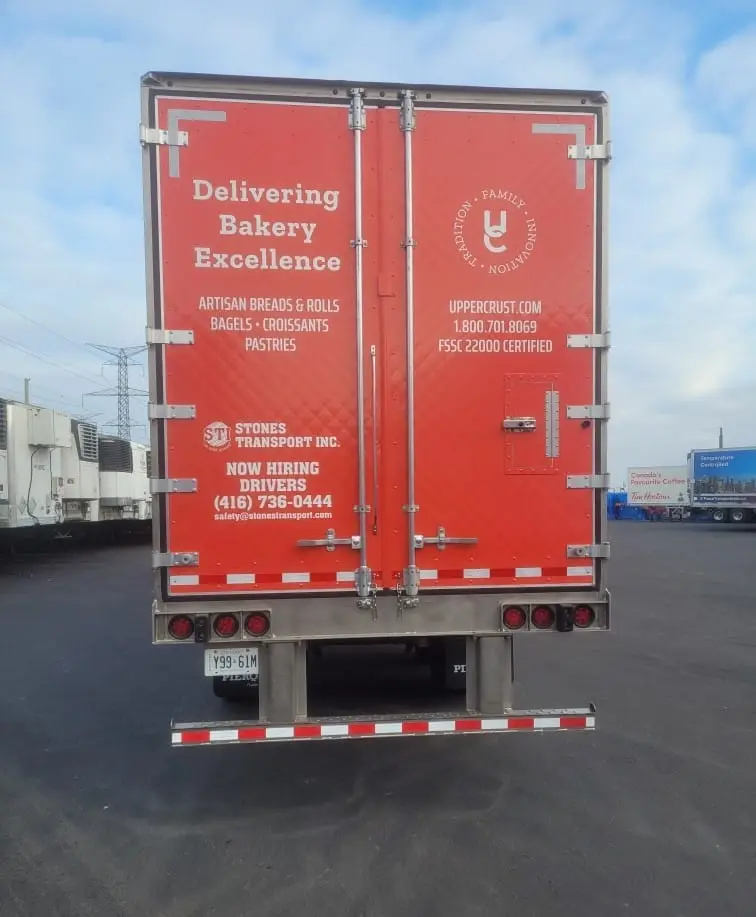 Upper Crust vehicle wrap, photo 2