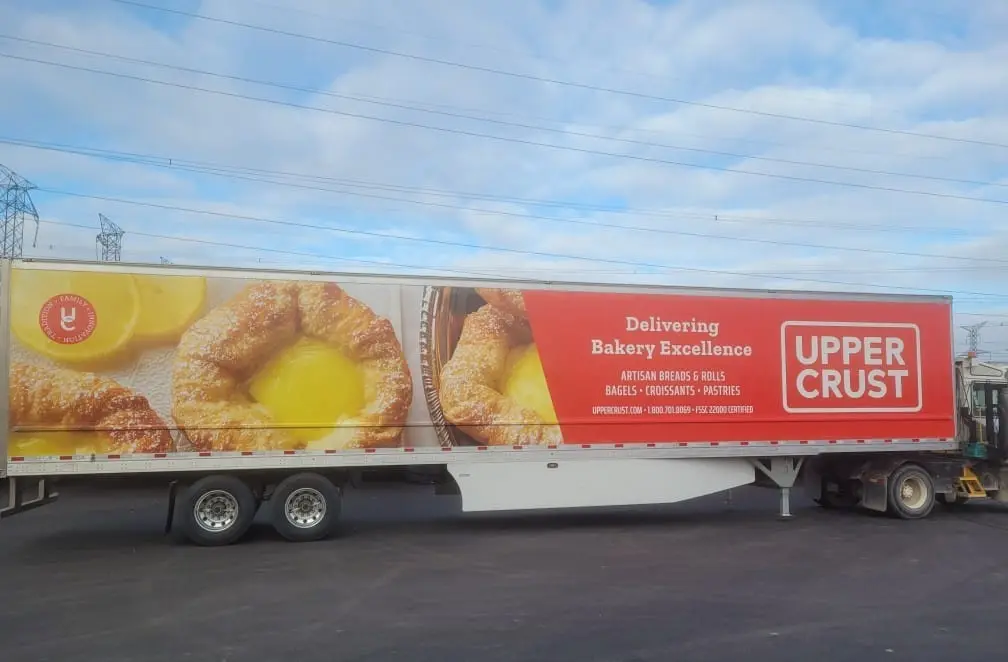 Upper Crust vehicle wrap, photo 3