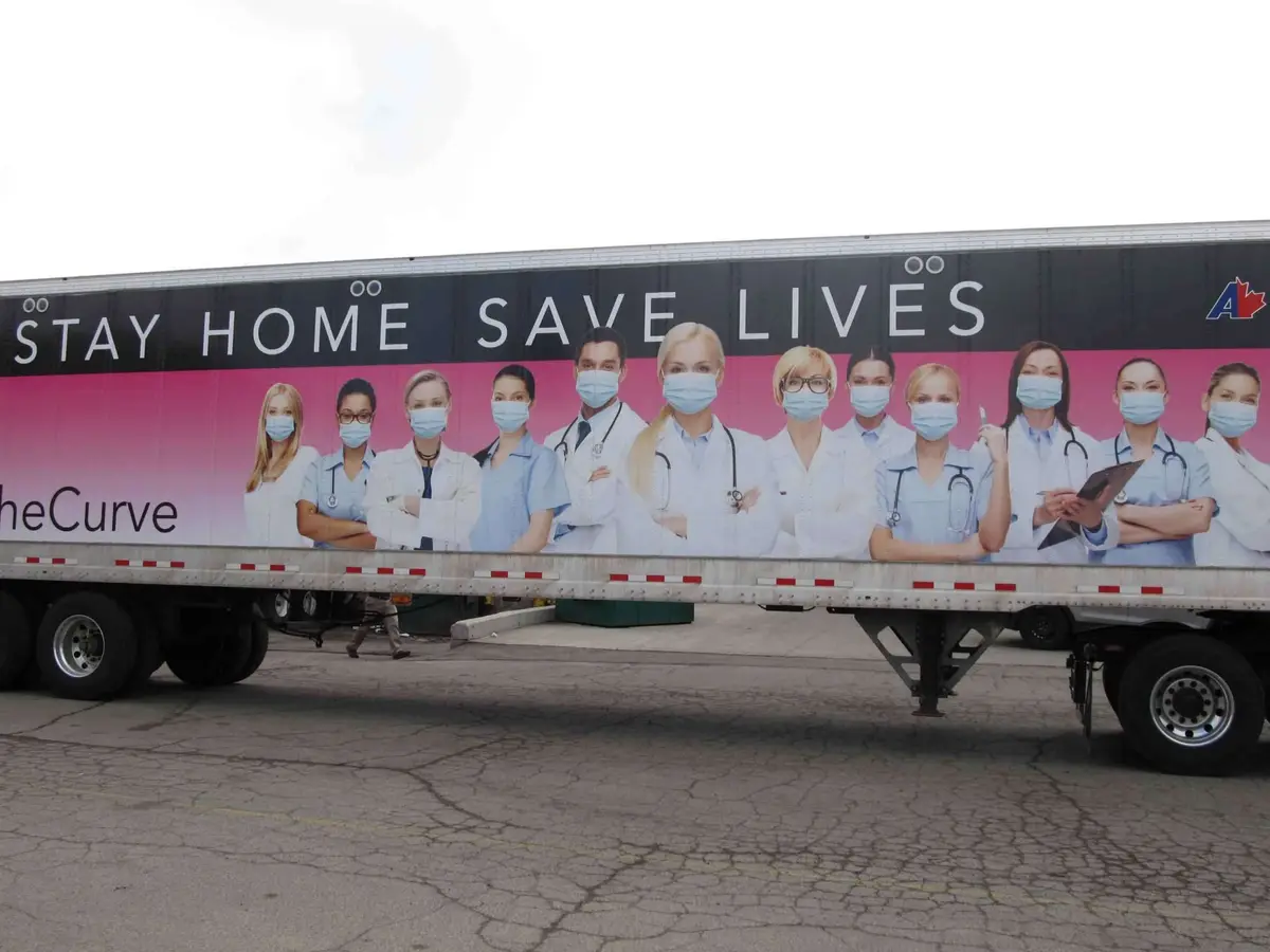 Womens Trucking Federation Canada vehicle wrap, photo 8