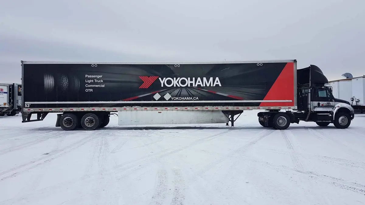 Yokohama Tire vehicle wrap, photo 1