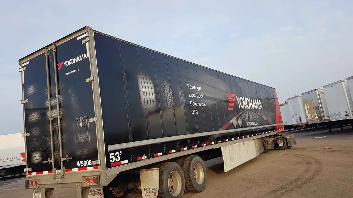 Yokohama Tire vehicle wrap, photo 11