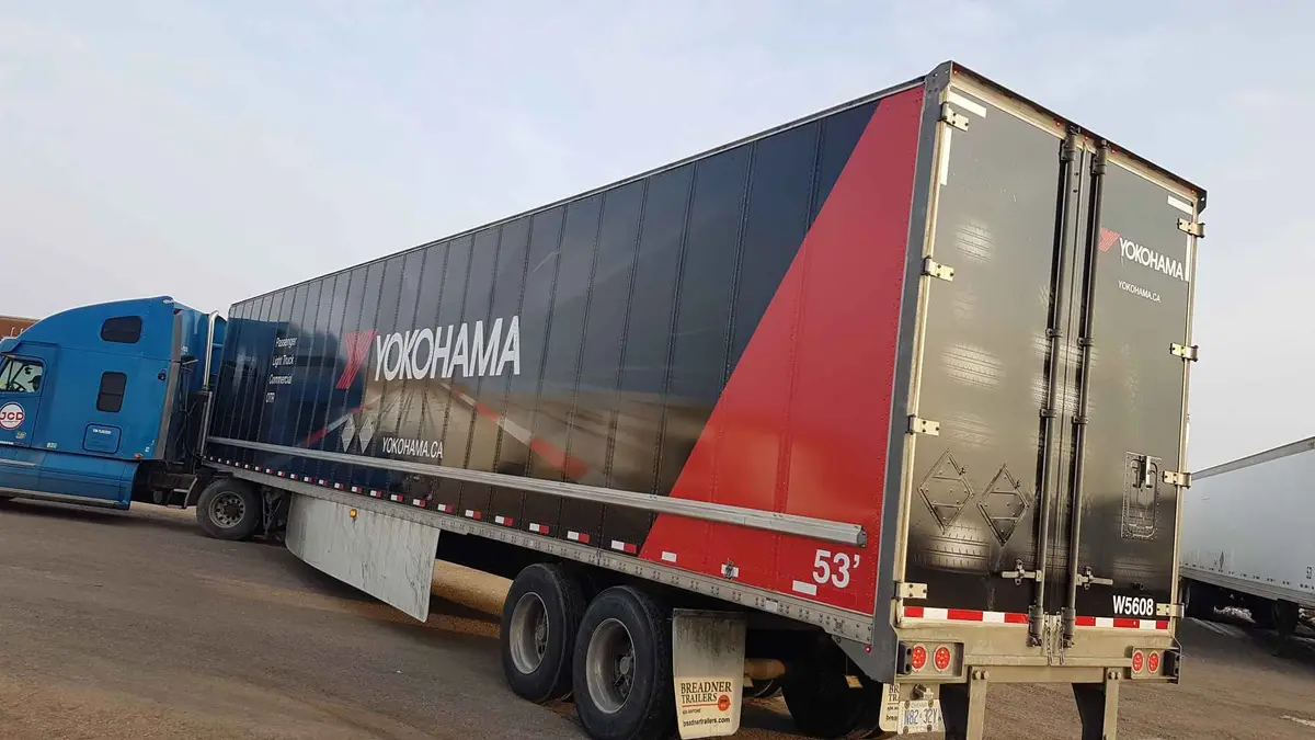 Yokohama Tire vehicle wrap, photo 12