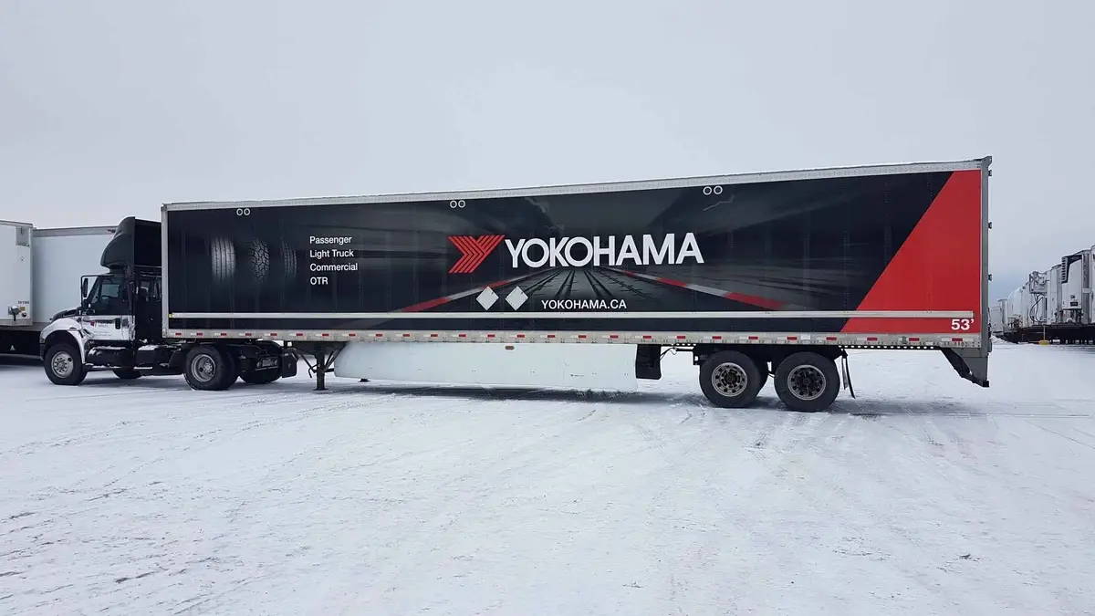Yokohama Tire vehicle wrap, photo 14