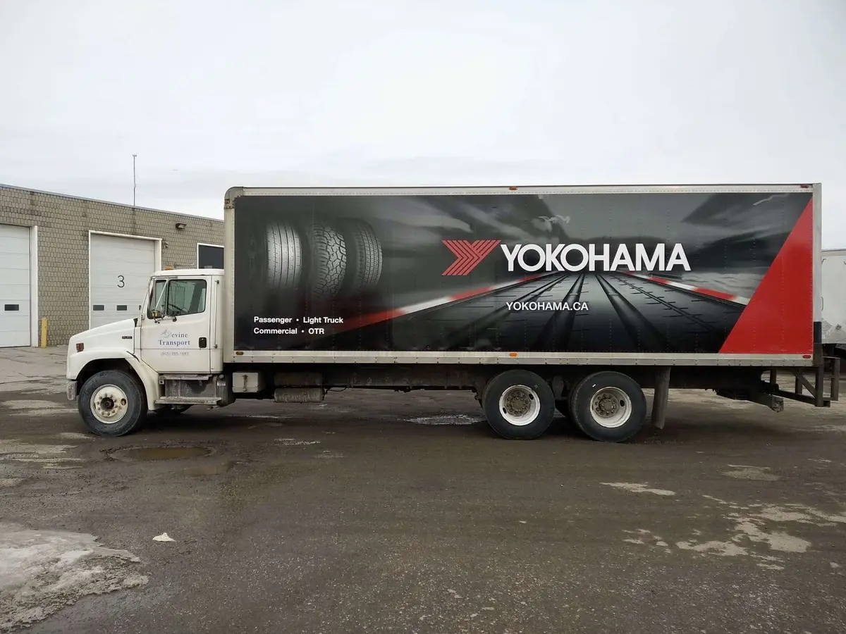 Yokohama Tire vehicle wrap, photo 3