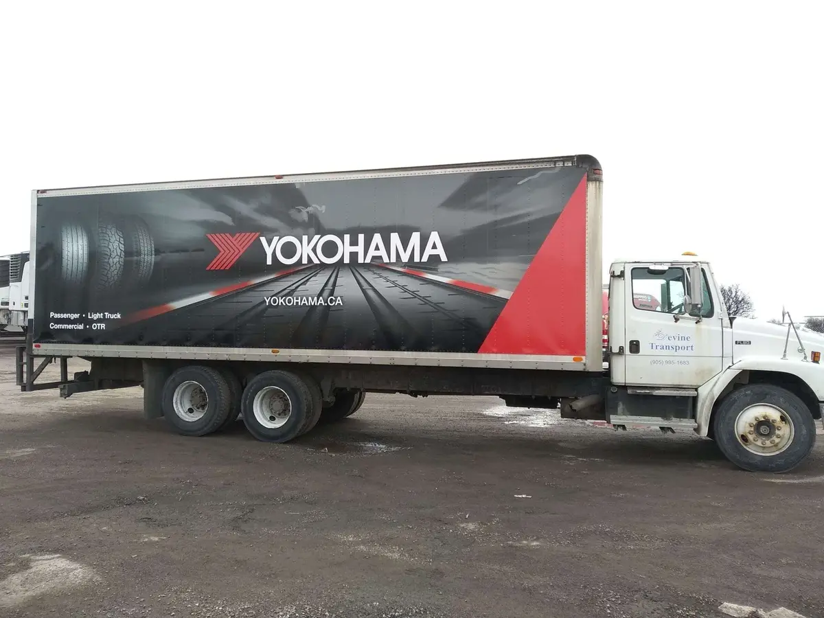 Yokohama Tire vehicle wrap, photo 5